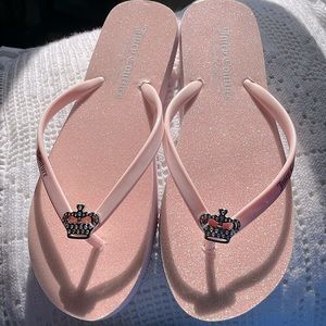 Juicy Couture Pink Princess Sandals